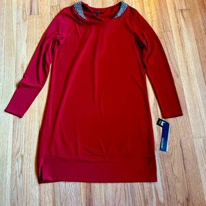 NWT Daisy Fuentes red dress size M